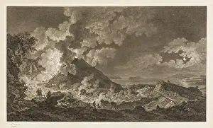 Kingdoms: Mount Vesuvius volcano erupting