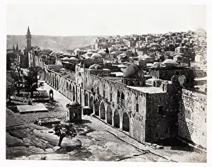 Accompanying: Mount Zion, Jerusalem, Holy Land, Palestine, modern Israel