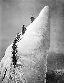 Roped: Mountain climbing, 1820
