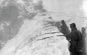 Mountain emplacement, 1916