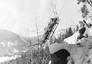Garmisch: Mountain infantry during an ecxercise