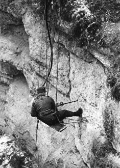 Drills: Mountain infantry during an excercise, 1939