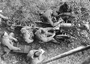 Oberammergau: Mountain infantry with a mountain gun, 1935