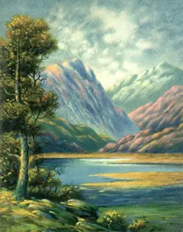 Sunlit: Mountain Lake