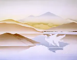 Tones: Mountain Lake - Fantasy Landscape