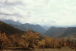 Azerbaijan: Mountain landscape, 1985