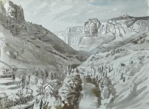 Outcrops: Mountain landscape