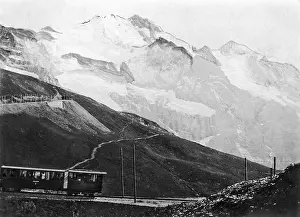 Jungfrau: Mountain railway, 1912