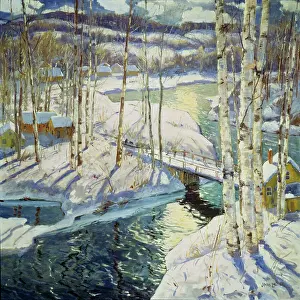 Jonas: Mountain Stream ' snow scene