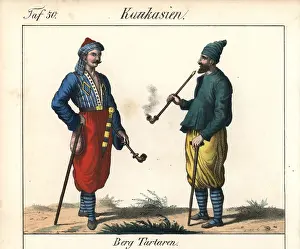 Tatars: Mountain Tatars from the Caucasus mountains
