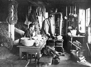 Hiker: Mountaineer resting, 1911