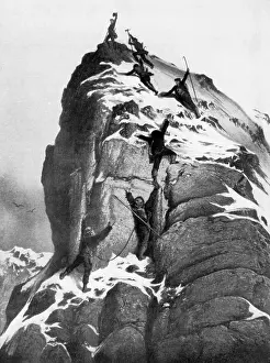 Hadow: mountaineering, mountain hikes, Matterhorn, first