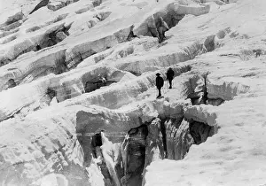Mountaineers: Mountaineers on the Mont Blanc