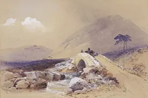 Leeson: Mountainous Landscape with Bridge