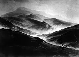 Caspar: Mountains by Caspar David Friedrich