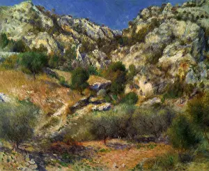 Tops: Mountains at l'Estaque, by Renoir