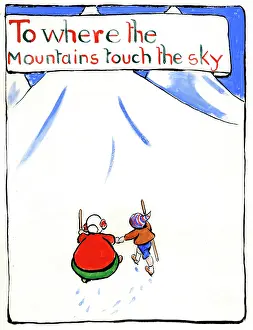 Minnie: To where the mountains touch the sky, by Minnie Asprey