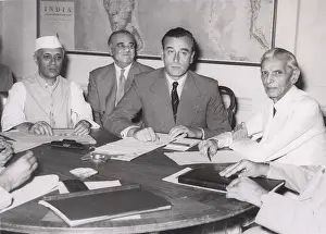 Disclosed: Mountbatten with Nehru and Jinnah, India