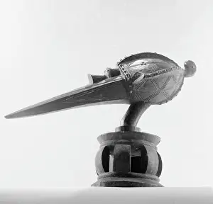 A Mounted African Wooden carving