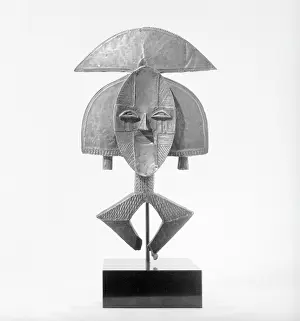 Symmetric: A Mounted African Wooden carving