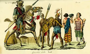 Sultanate: Mounted bodyguard to the Sheikh of Bornu with