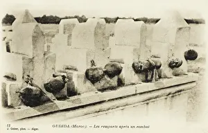Gory: Mounted Heads of the enemy - Morocco
