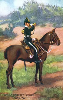 Bugler: Mounted Trumpeter of the Army Service Corps