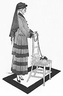 Widowed: Mourning fashion, WW1