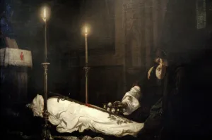Sadness: The Mourning of Laszlo Hunyadi by Viktor Madarasz