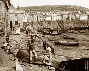 Mousehole: Mousehole, Cornwall, Victorian period