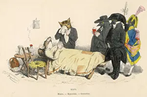 Mourners: MOUSE'S DEATHBED