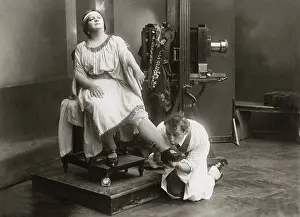 Commanding: Movie scene, 1937