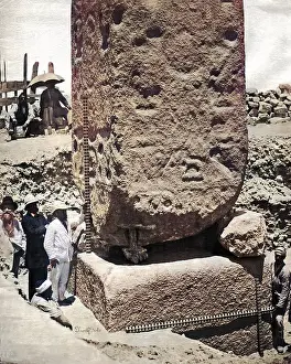 Cleopatra: Moving Cleopatra's Needle, Cairo, Egypt
