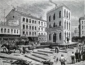 Rollers: Moving a house across Chicago, using rollers
