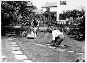 Backache: MOWING THE LAWN
