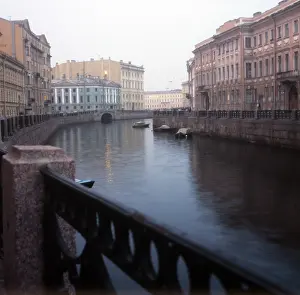 Moyka: Moyka River in Leningrad, 1981
