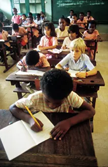 Zambezia: Mozambique, 1985: Lessons at a multi-racial school
