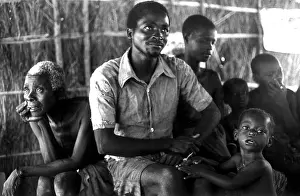Maputo: Mozambique, Maputo province - displaced refugees during