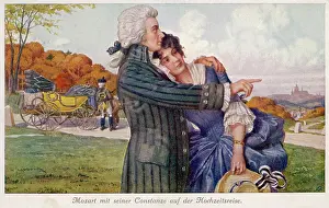 Constanze: Mozart and Constanze on their honeymoon