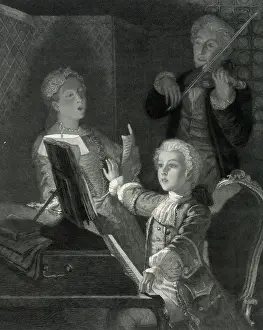 Xiith: Mozart rehearsing his XIIth mass
