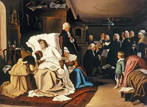Kaulbach: Mozart's last days