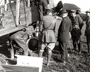 Asquith: Mr Asquith visiting the Western Front, WW1