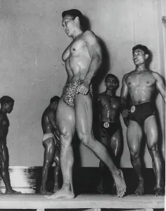 Maung: Mr Burma contest, Rangoon, Myanmar