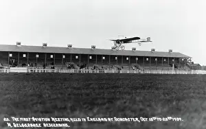 Mr Delagrange's Bleriot XI Monoplane Descending at the ?