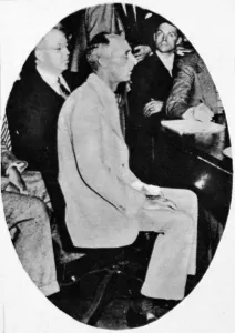 Deliberately: Mr E. F Warms, acting captain of the Morro Castle