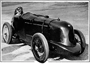 Eyston: Mr Eyston in his M.G. Midget