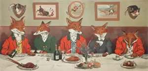 C1900: Mr Fox's Hunt Breakfast on Christmas Day