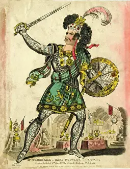 Orlando: Mr Gomersall as the Earl of Douglas in Chevy Chase