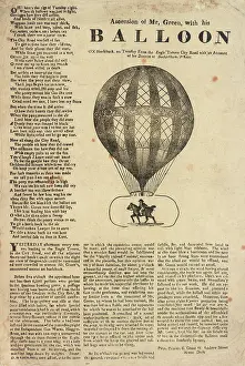 Beckenham: Mr Green on horseback with his balloon