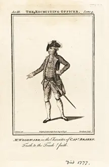 Brazen: Mr Henry Woodward in the character of Captain Brazen